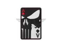 Punisher Ace of Spades Rubber Patch
