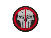 Deathpool Skull Rubber Patch