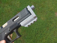 Montáž pre tlmič - pištolový glock