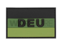 German Flag Rubber Patch