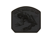 Don't Tread on me Frog Rubber Patch